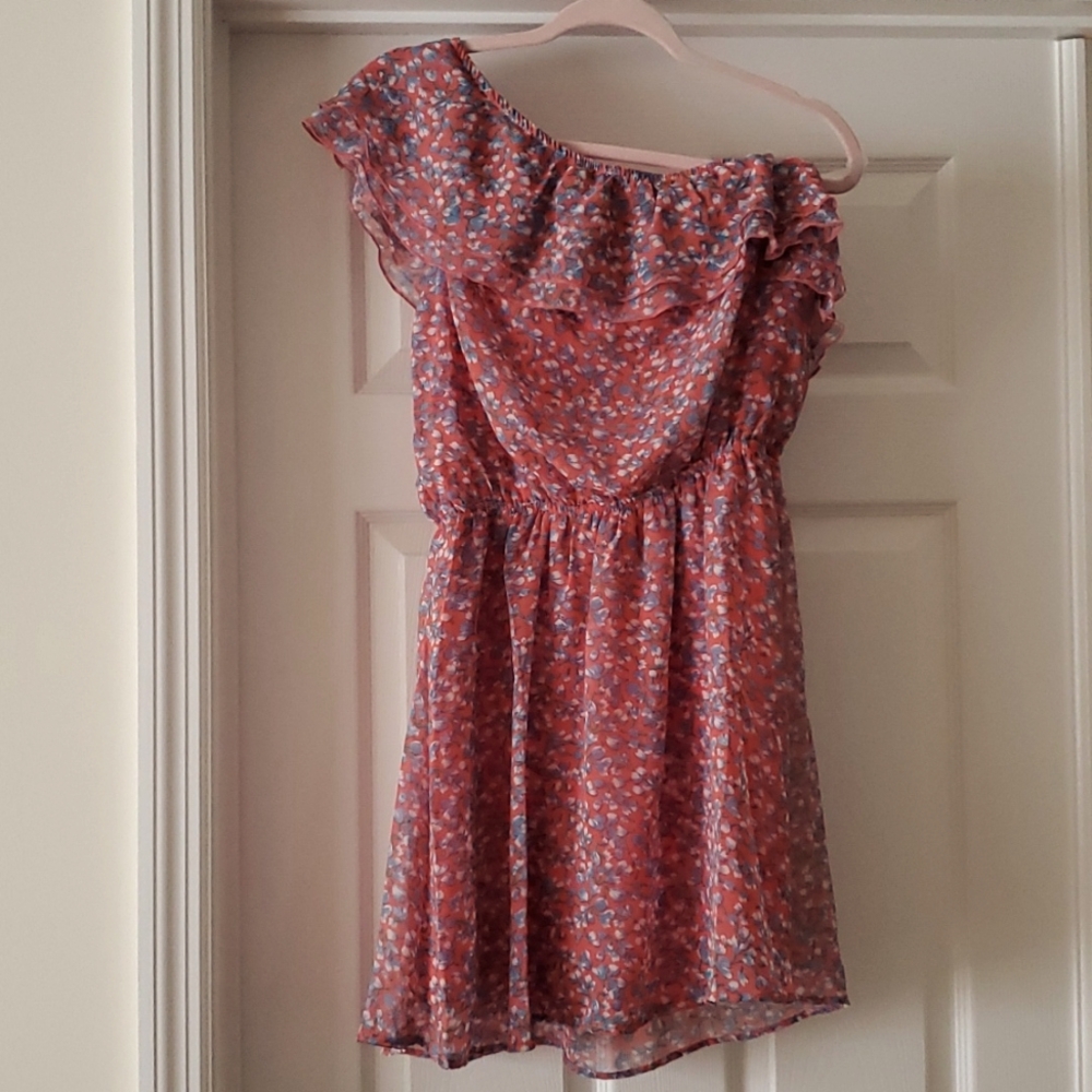 Vintage Charlotte Russe One Shoulder Dress